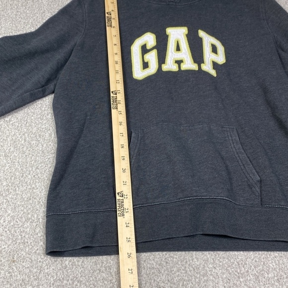 GAP hoodie with embroidered lettering academia preppy retro vintage streetwear - Picture 9 of 10